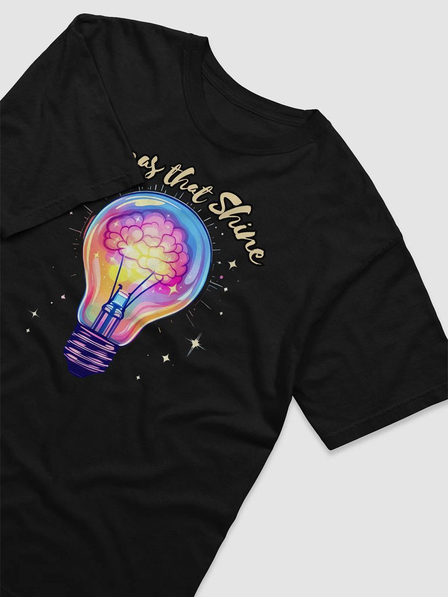 Comfort Colors Bright Light Bulb T-Shirt – Brainstorm Graphic Tee – Vibrant Cotton Shirt product image (3)