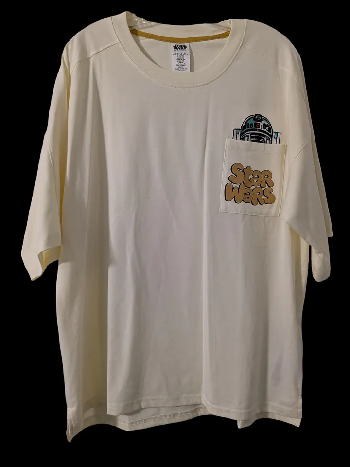 Men's L Star Wars Beep Boop Quarter Sleeve Tee product image (1)