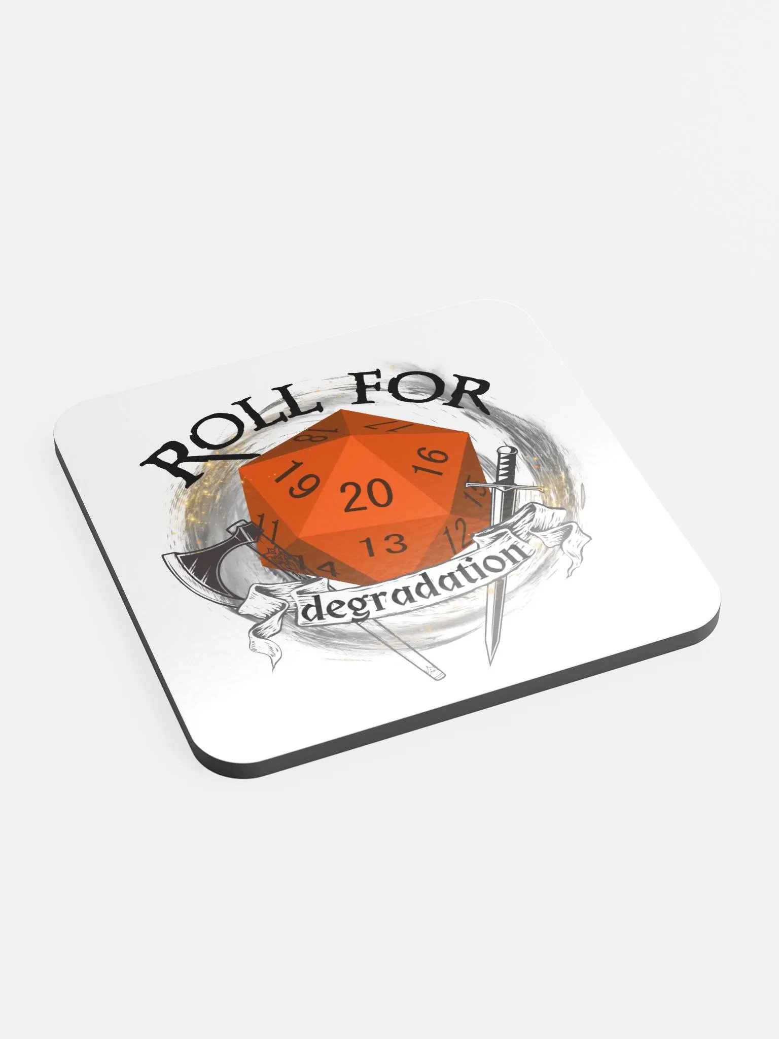 Roll for Degradation coaster product image (3)