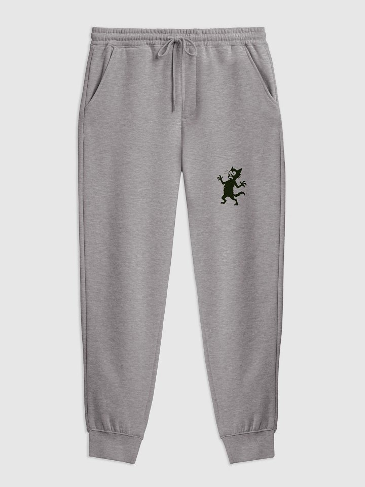 Scaredy Cat Silhouette Fleece Joggers product image (3)