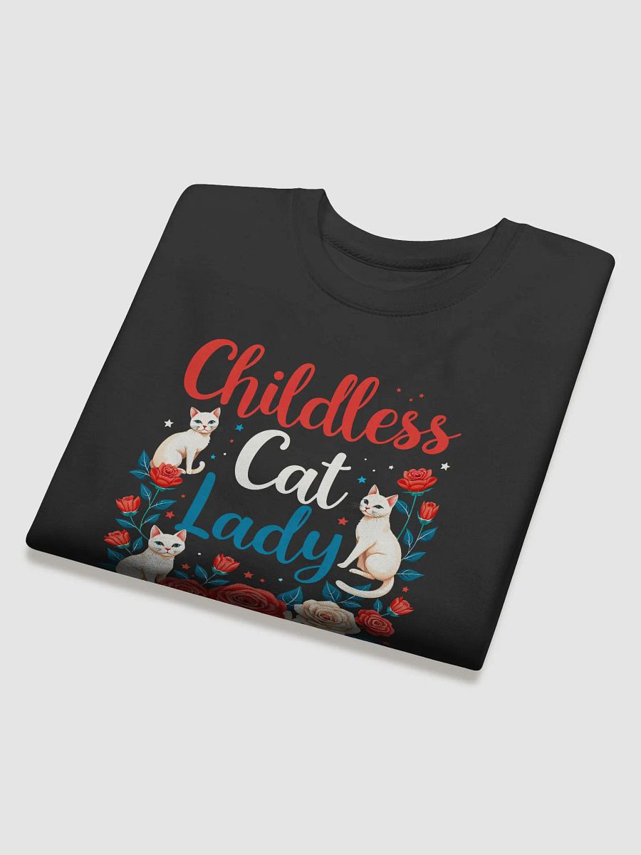 Childless Cat Lady Premium Sweatshirt product image (4)