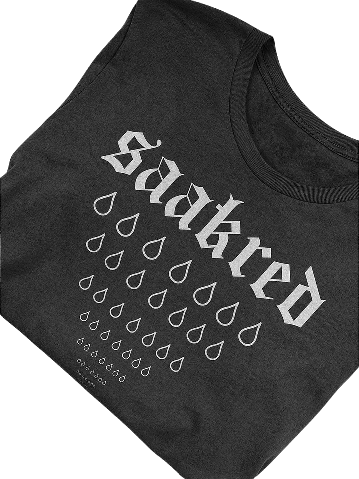 Saakred Tears Tee (black) soft-cotton product image (2)
