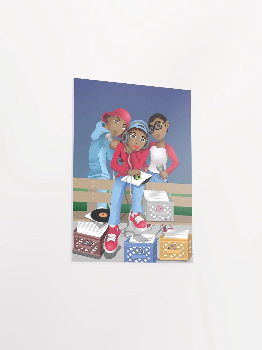 Rockin' The Block Party at Night Poster product image (3)