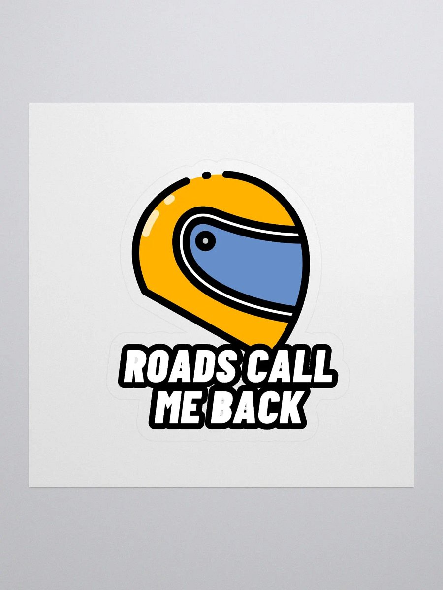 Road Warrior Helmet Kiss Cut Stickers product image (1)