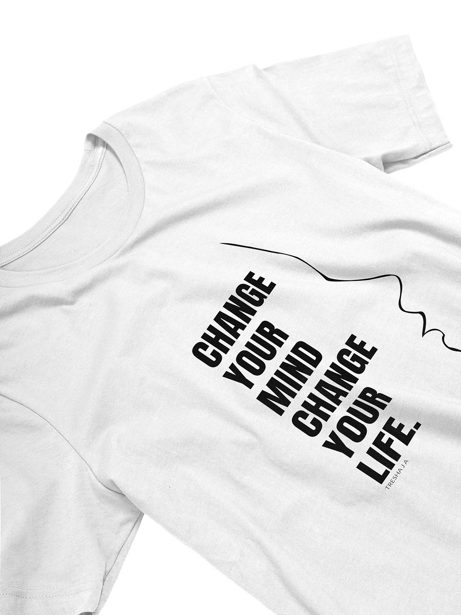 Change Mindset Tee - White product image (2)