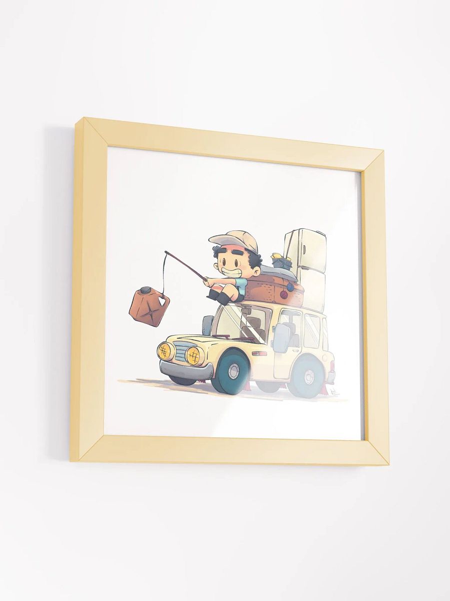 Go Go My Car | Frame Matte Poster product image (34)