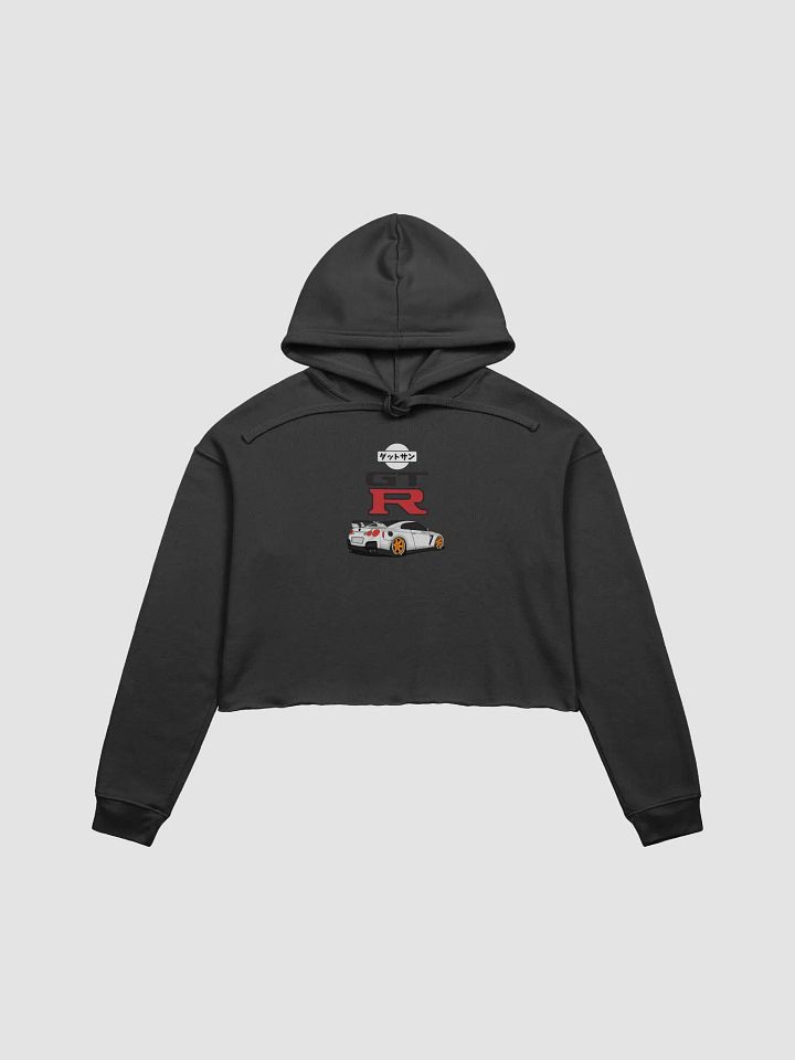 (JDM Wrld) Nissan GTR Cropped Hoodie product image (2)