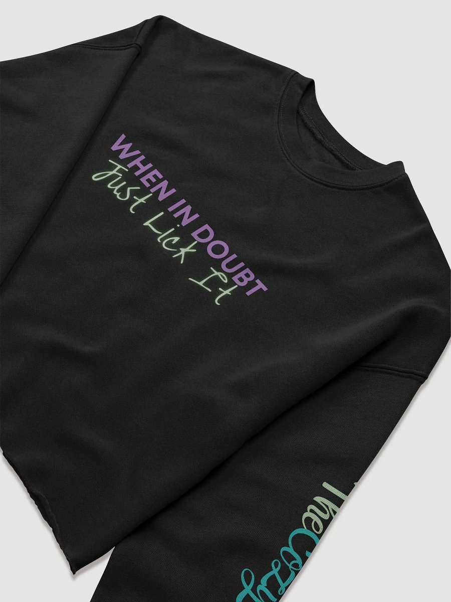 Just Lick It Cropped Sweatshirt product image (5)