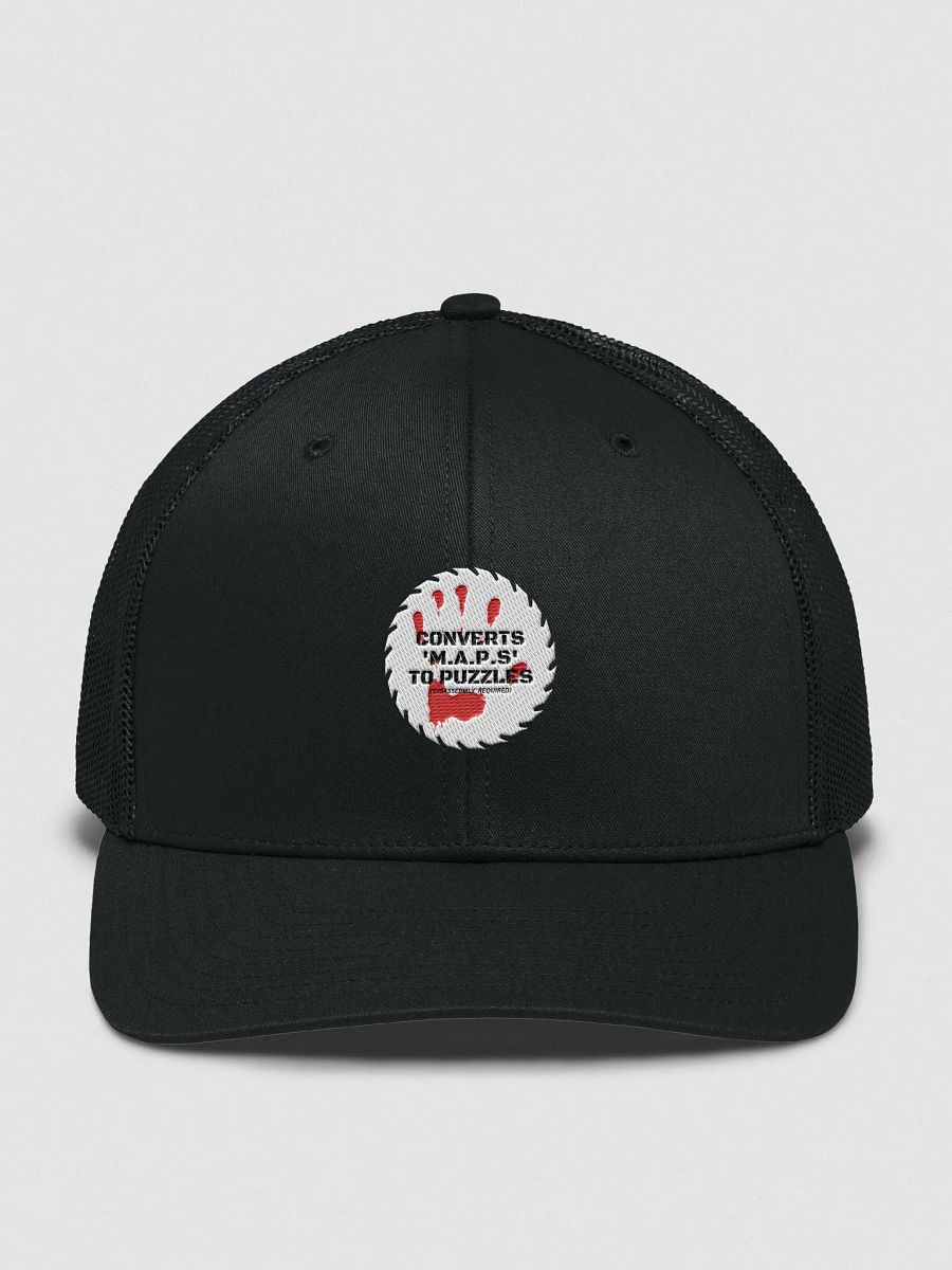 Converts 'M.A.P.s' To Puzzles Trucker Hat product image (2)