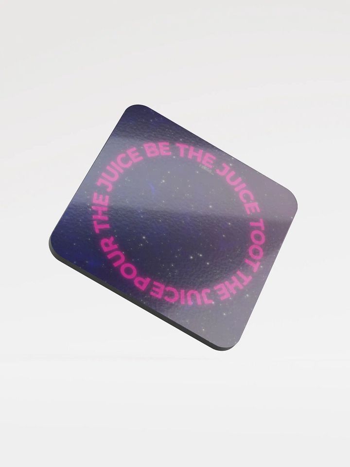 Pour. Be. Toot. Pink Text Coaster product image (1)