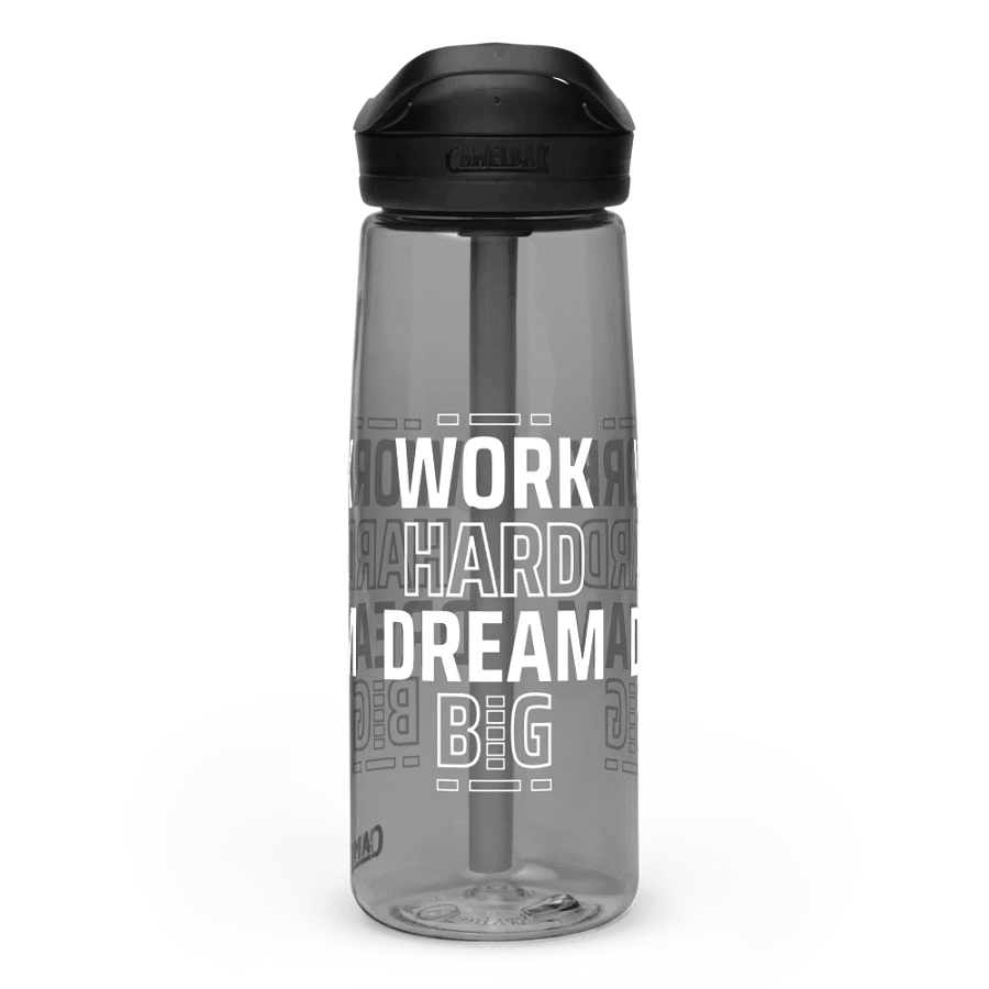 Work hard, Dream big | Sports water bottle product image (3)
