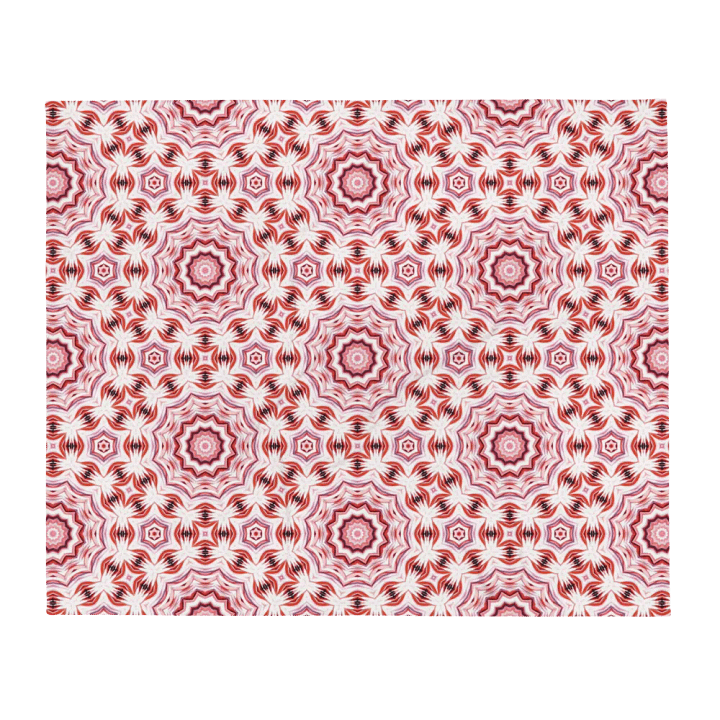 Red Kaleidoscope Throw Blanket product image (2)