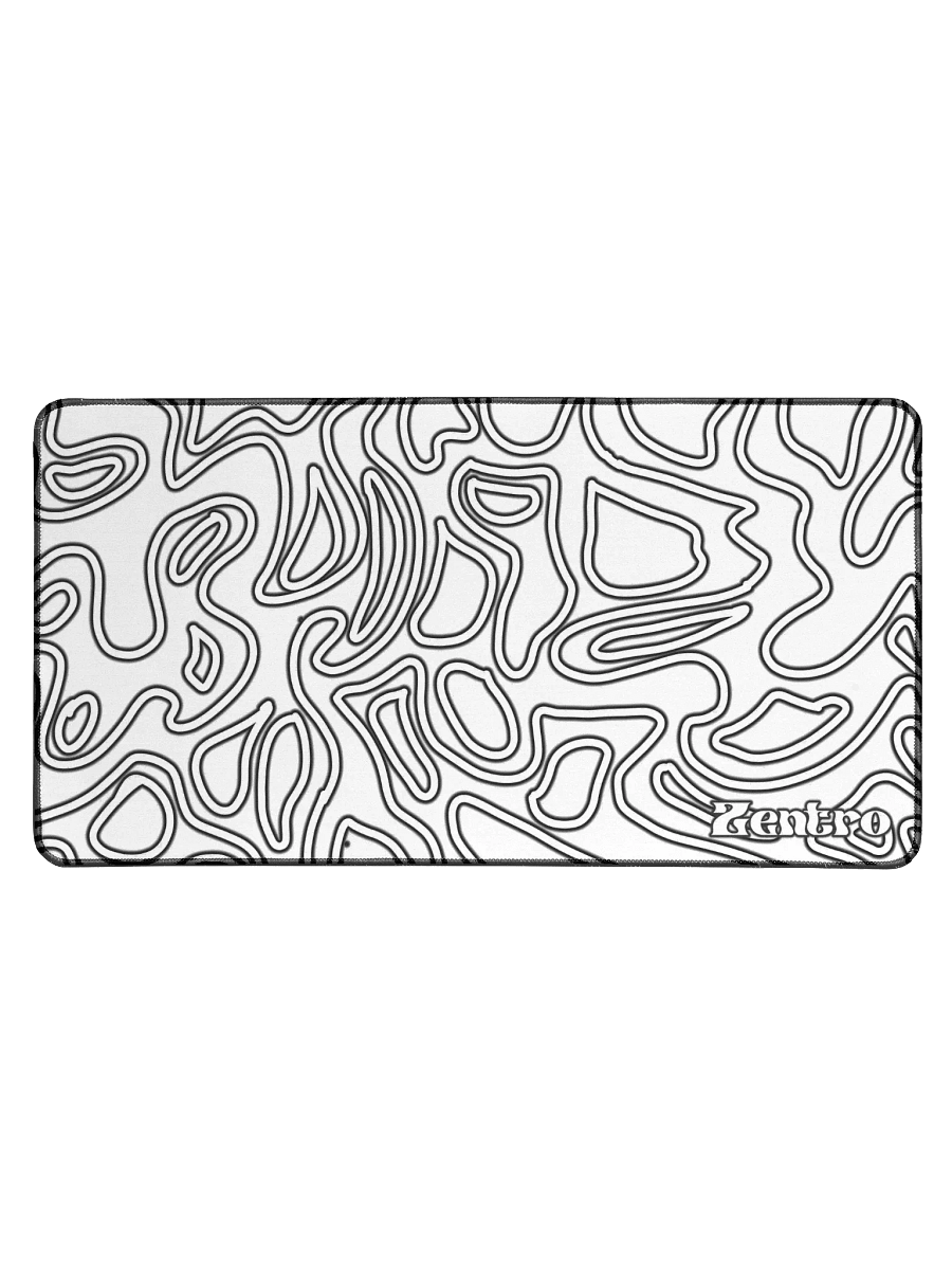 White Topo - Mouse Pad product image (1)