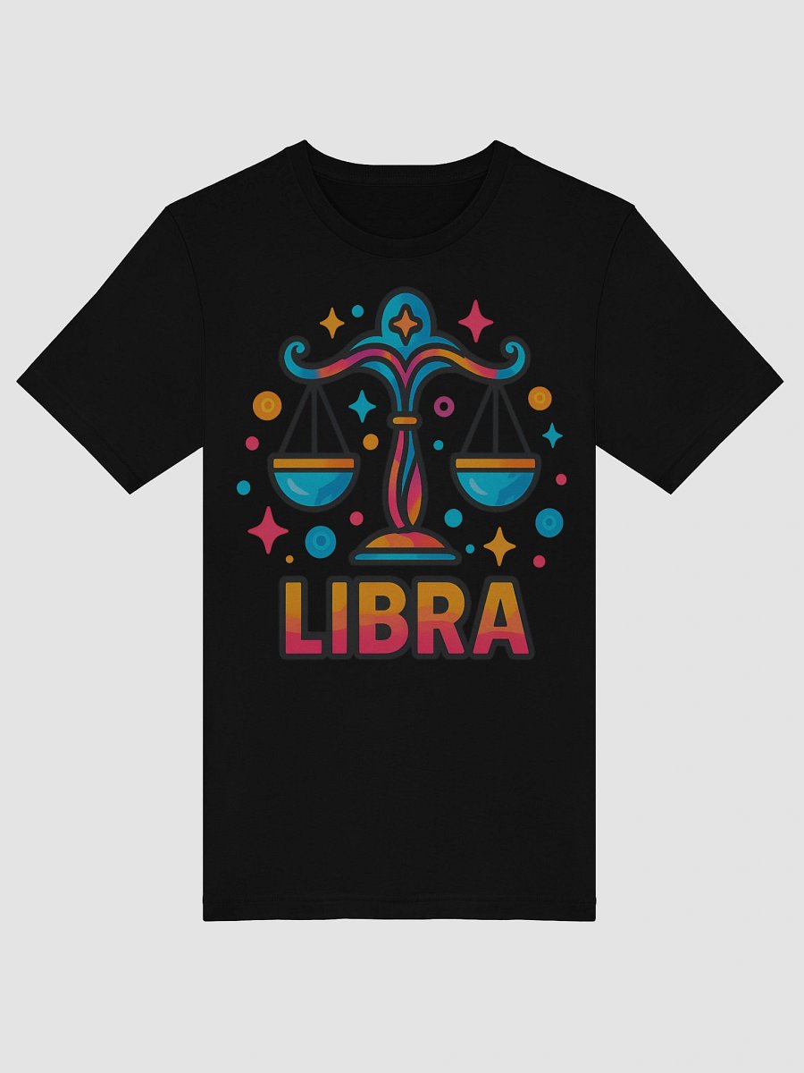 Libra Zodiac Sign T-Shirt – Balanced & Stylish Horoscope Design product image (5)