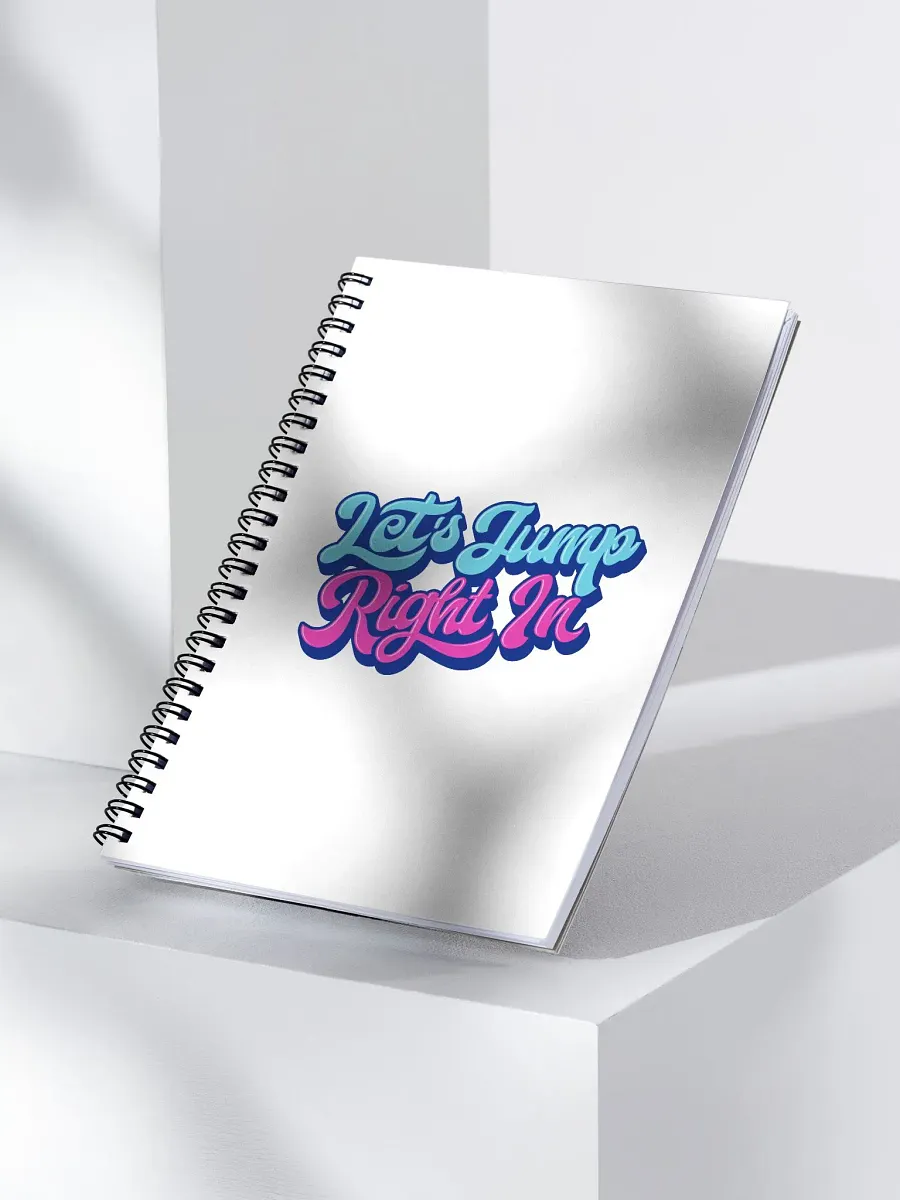 Let's Jump Right In: The English Confidence Notebook product image (3)