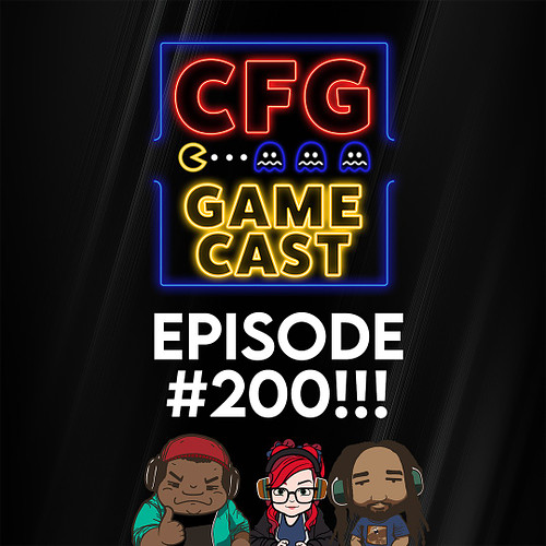 We hit Episode 200! Thank you everyone listening to our geeky gaming podcast. We hope we can interview even more in the futur...