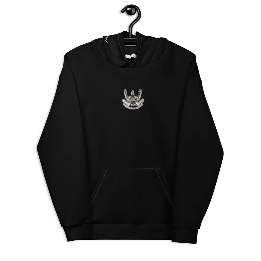 Black Foss double tug Sketch Hoodie product image (9)
