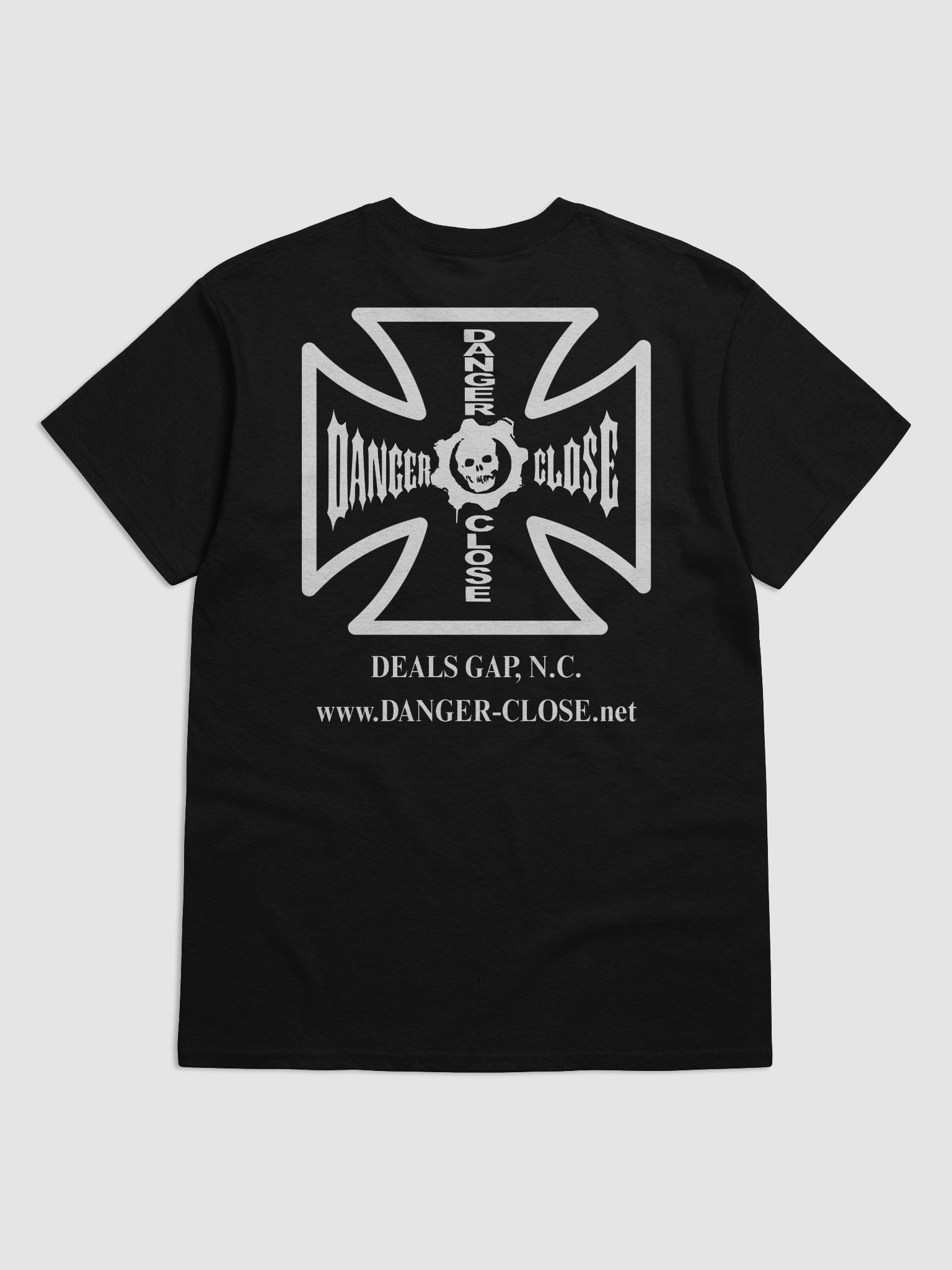 DANGER CLOSE IRON CROSS T-SHIRT (BLACK) product image (1)