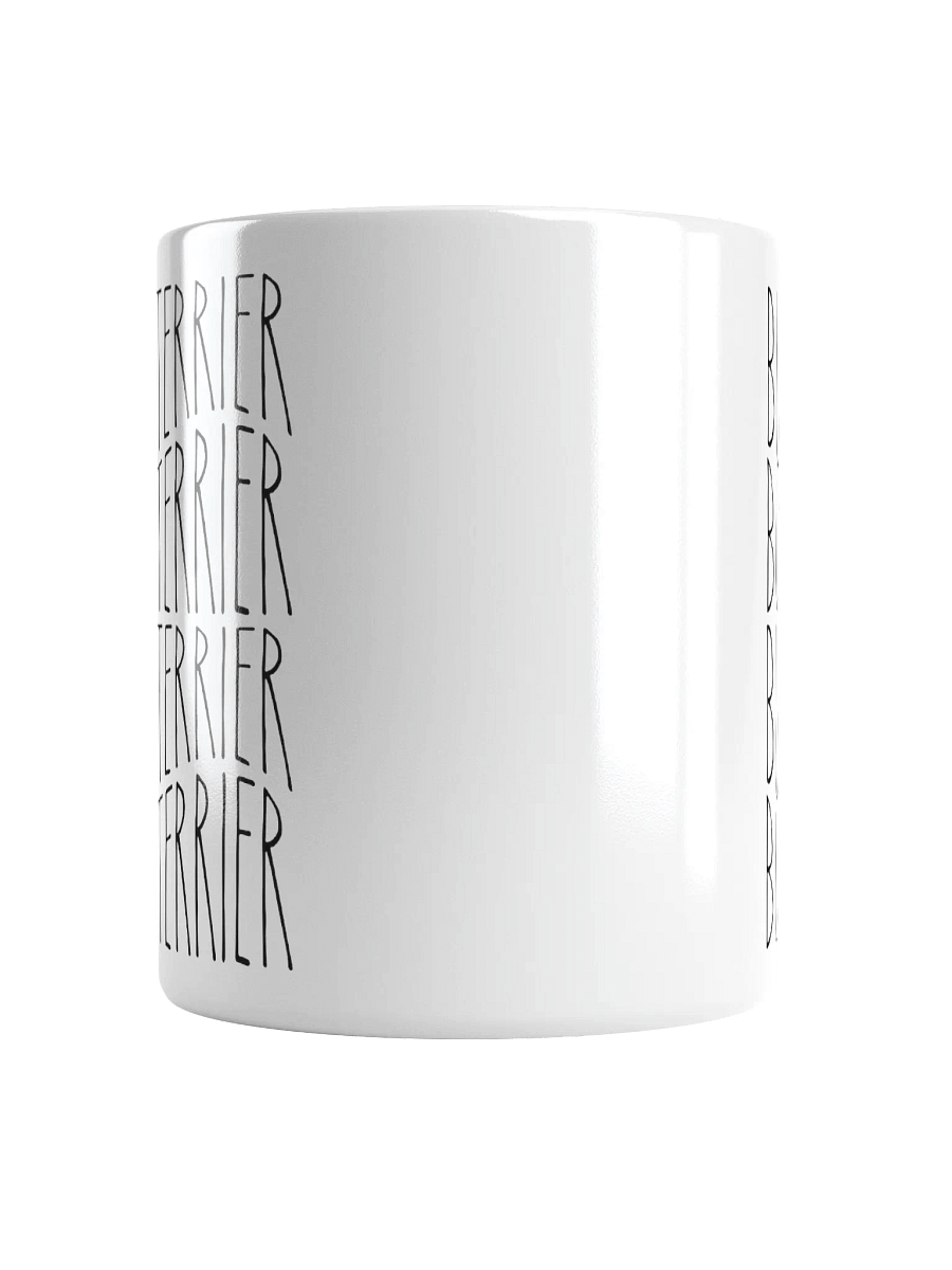 Bull Terrier Wavy Minimalist Rustic Chic Mug product image (6)