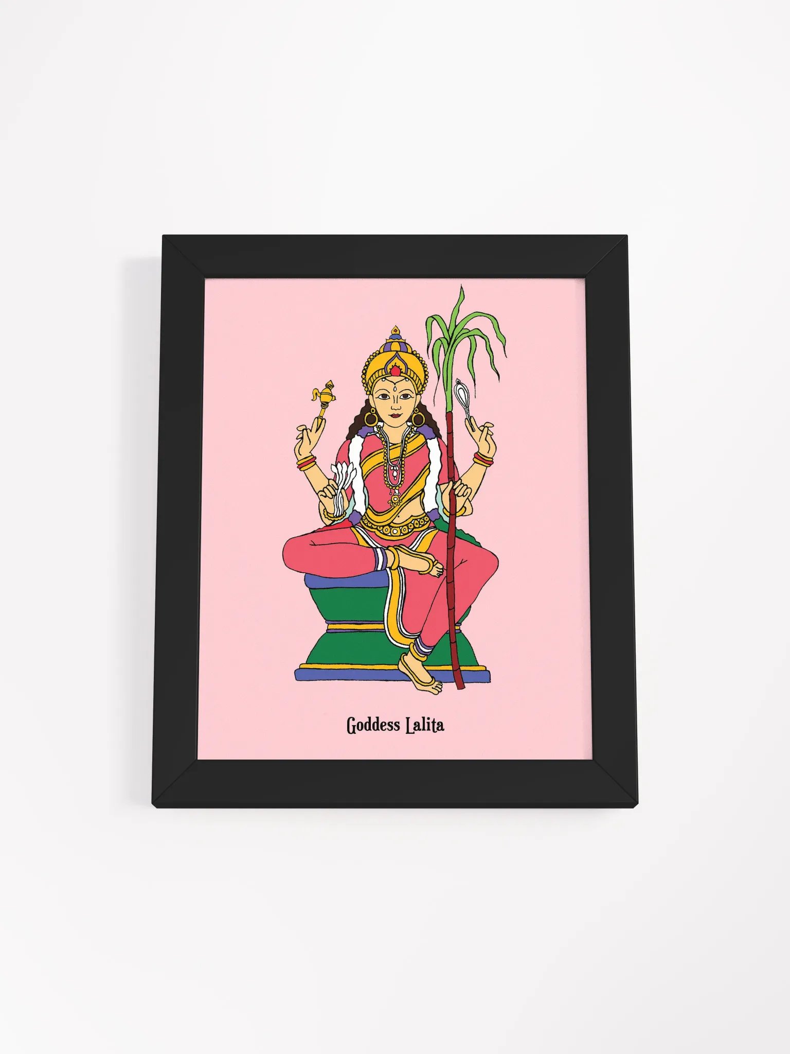 Goddess Lalita Framed Art product image (1)