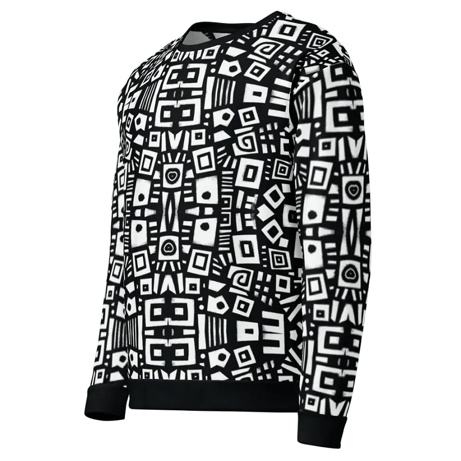 African Geometric Harmony Unisex Sweatshirt product image (5)