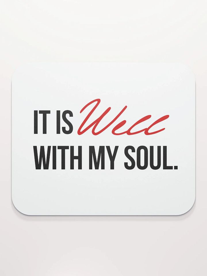 It Is Well - Mouse Pad product image (2)