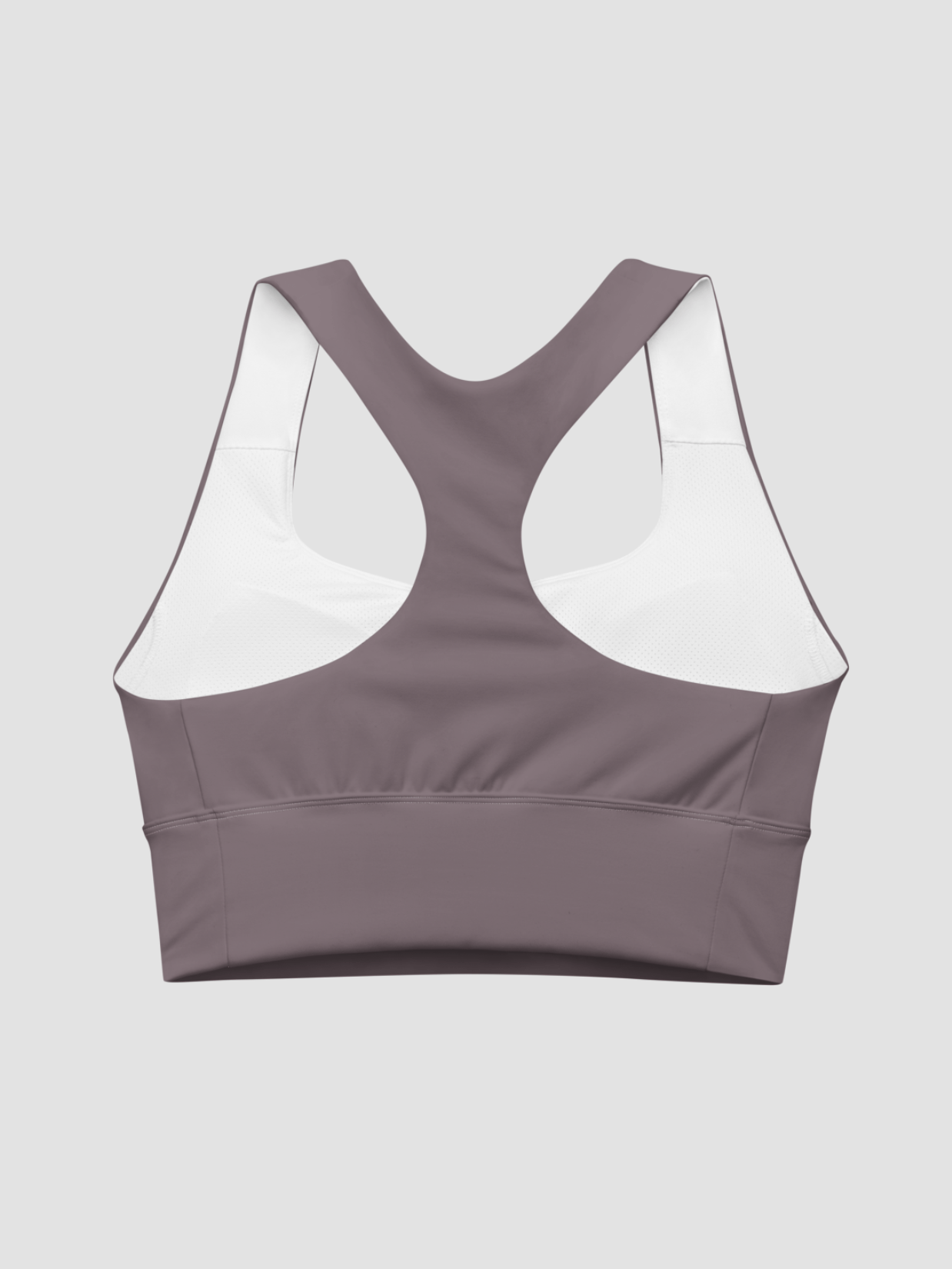 Longline Sports Bra - Dusty Taupe product image (6)