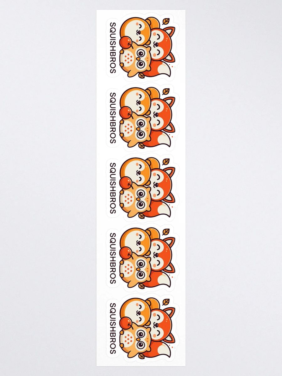 SquishBros Kiss Cut Stickers (Set of 5) product image (3)