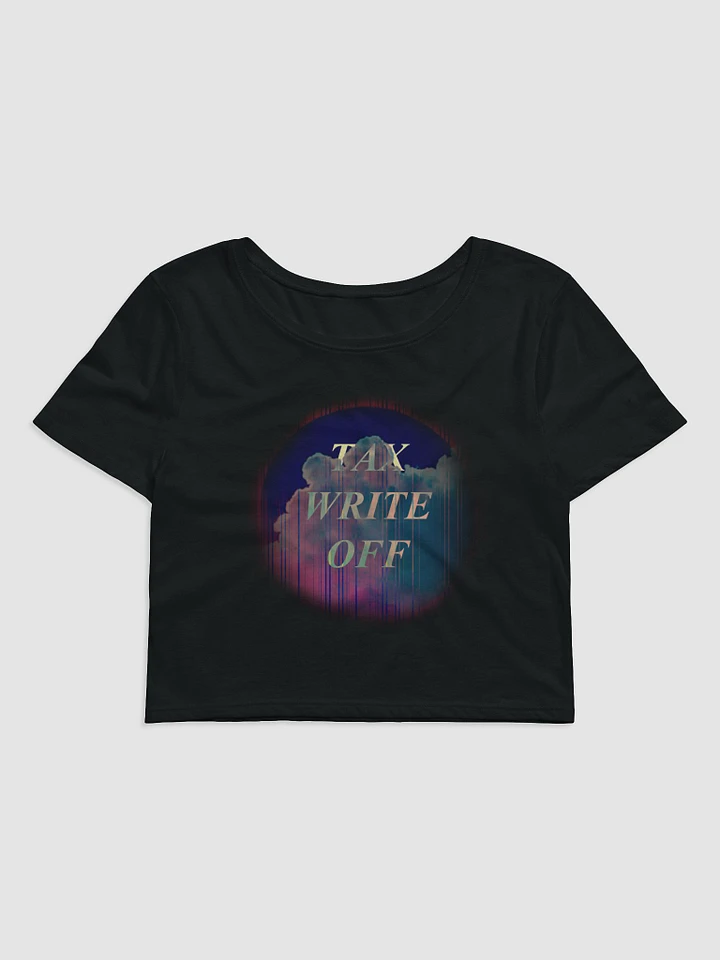 Tax Write Off (Bella+Canvas Women's Crop Tee) product image (2)