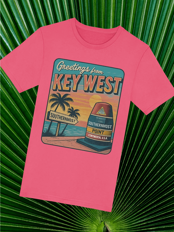 Greetings from Key West Ultra-Soft Tee product image (1)