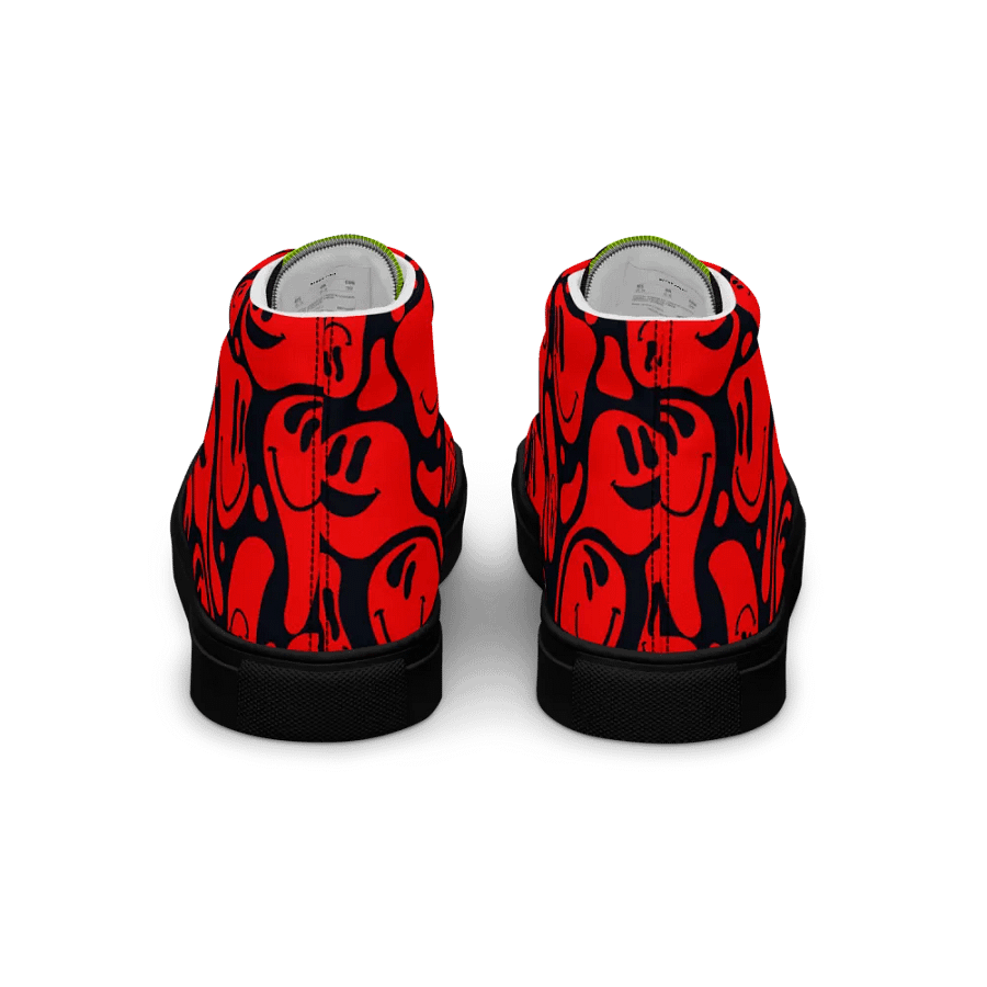 Women's High Top Canvas Shoes : 'Smile 2' product image (5)