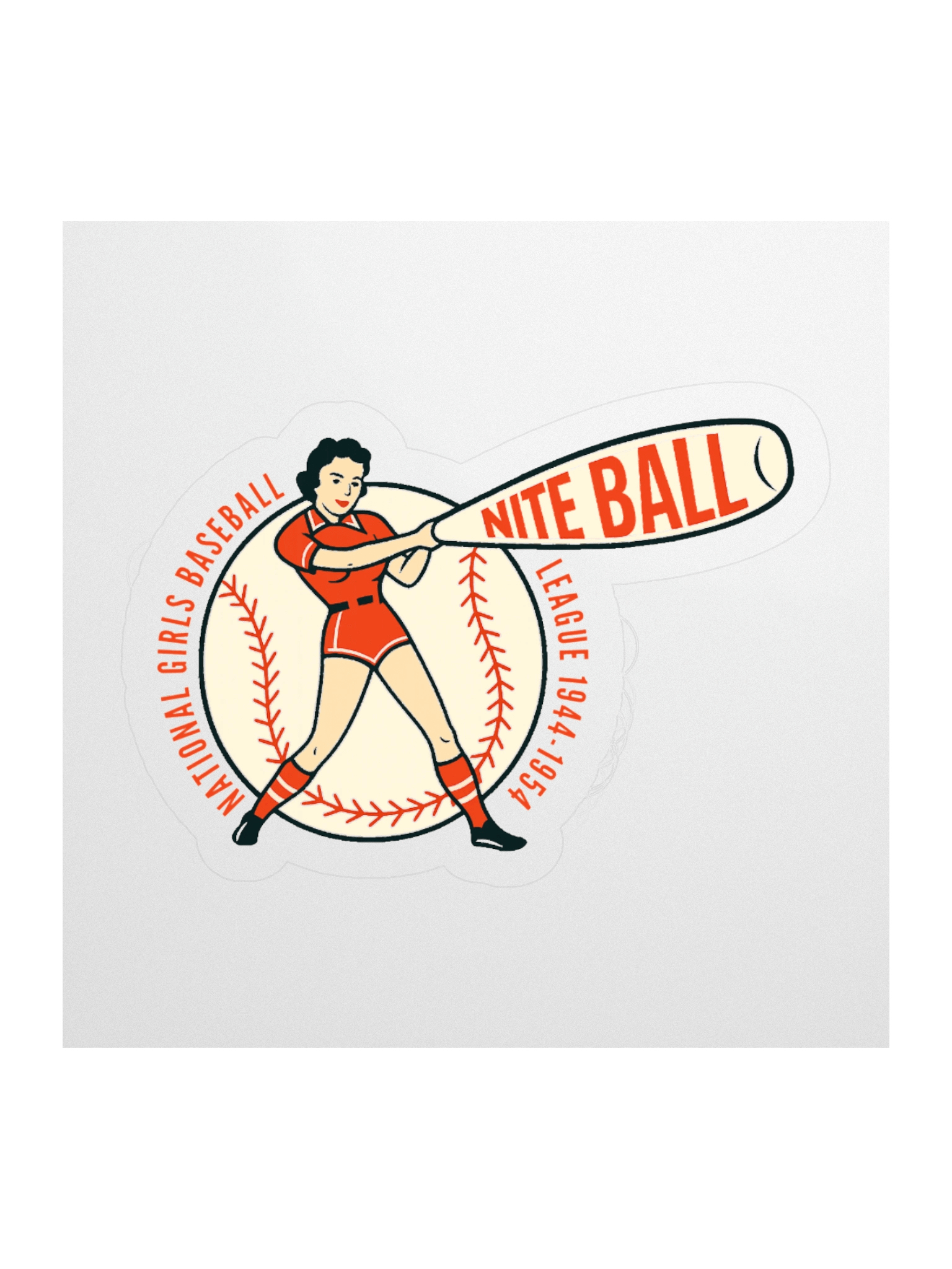 NGBL Legacy Collection Kiss Cut Sticker Nite Ball product image (2)