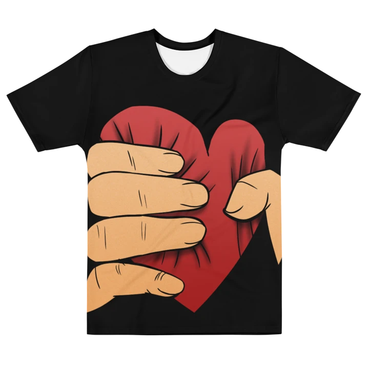 Big Heart Squeeze (black shirt / white skin tone) product image (1)