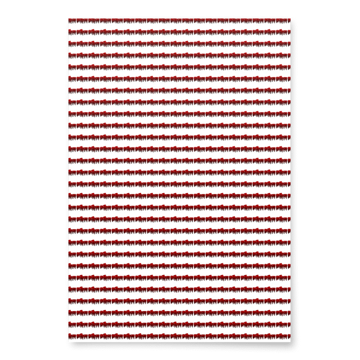 Broken Heart Wrapping Paper product image (2)