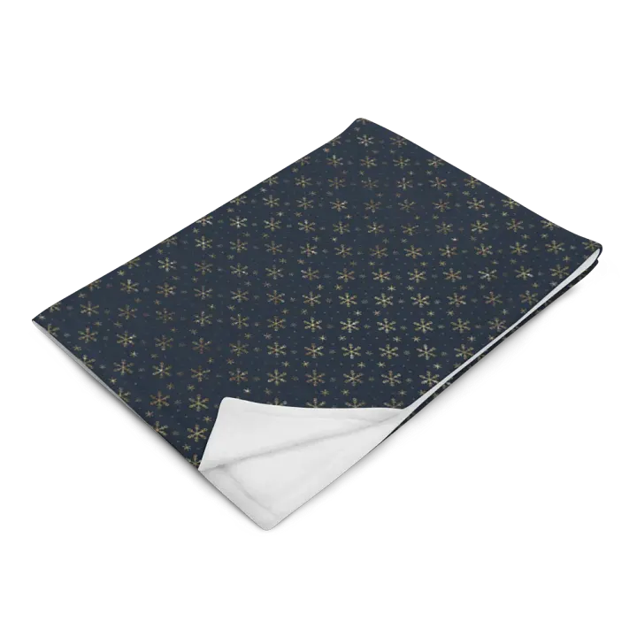 Navy And Gold Blanket product image (2)