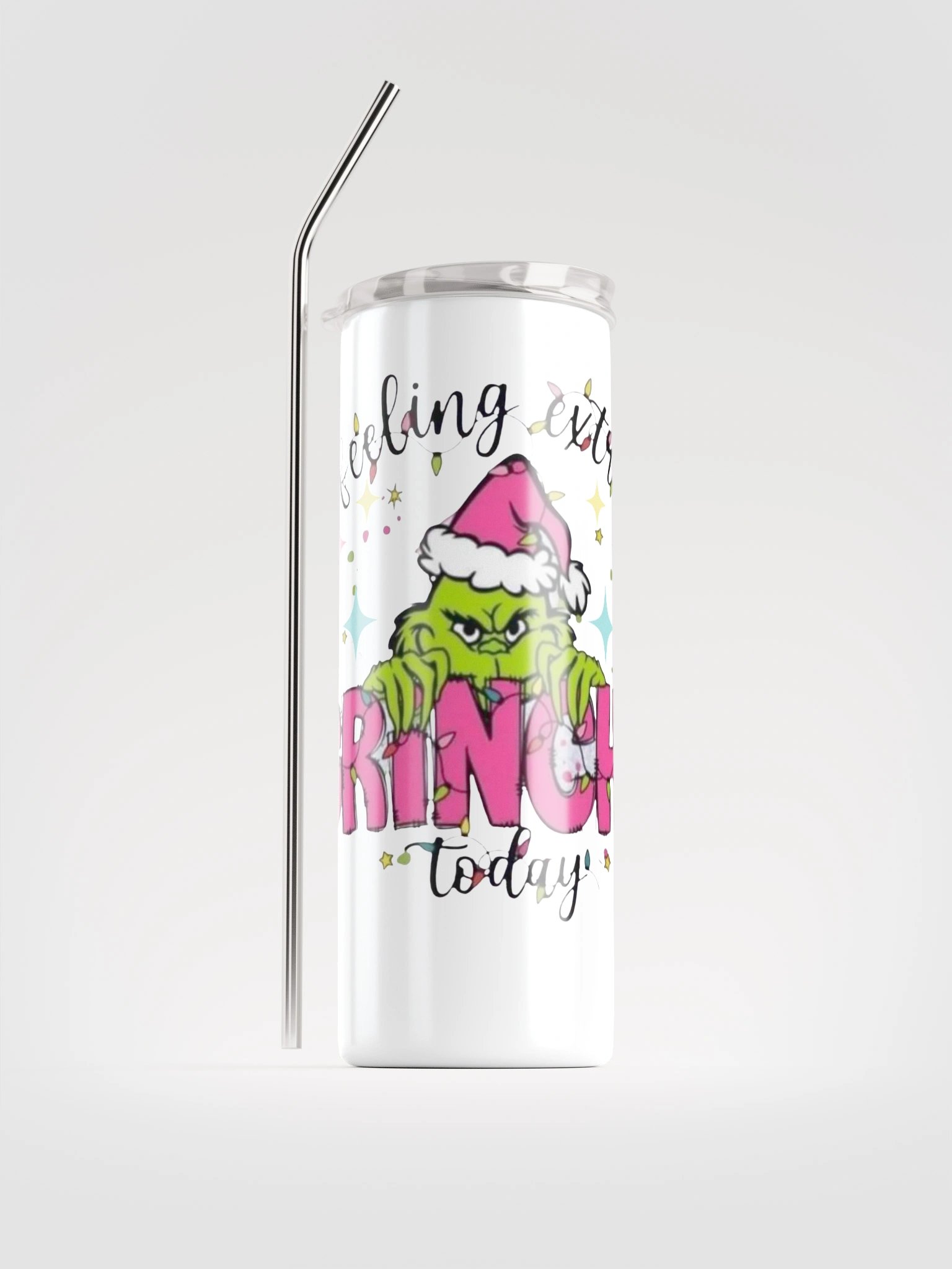 Grinchy Stainless Steel Tumbler product image (1)