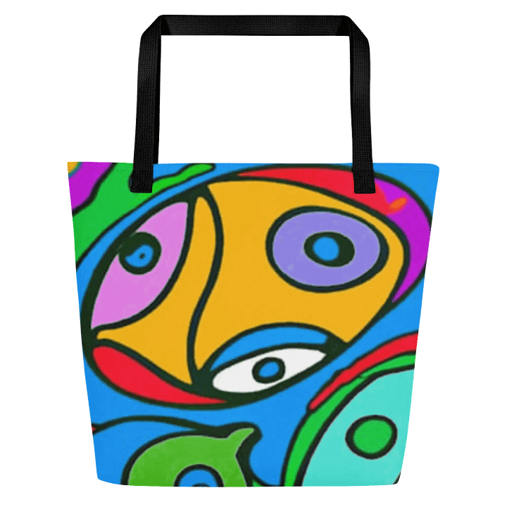 Eye-catching Abstract All-Over Tote Bag product image (1)