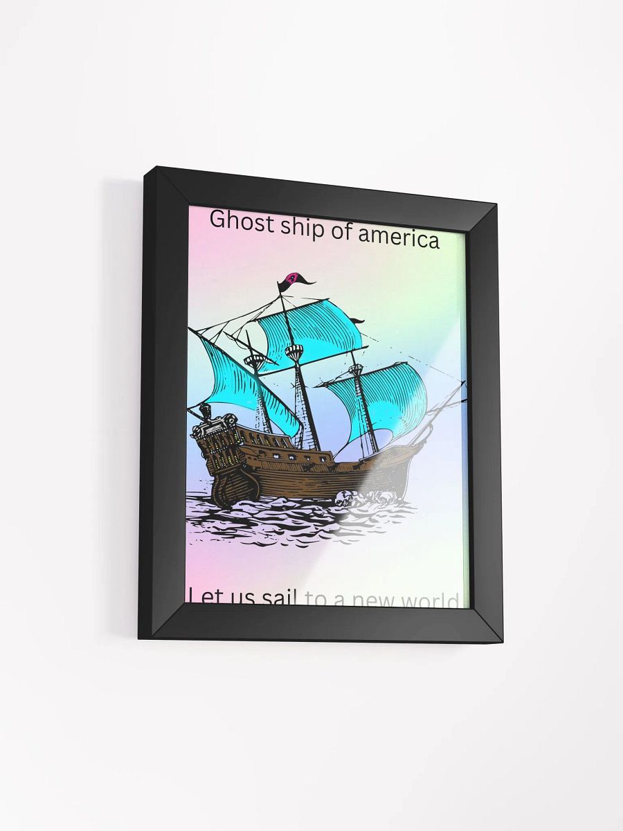 Pastel Pirate Adventure Framed Poster product image (27)