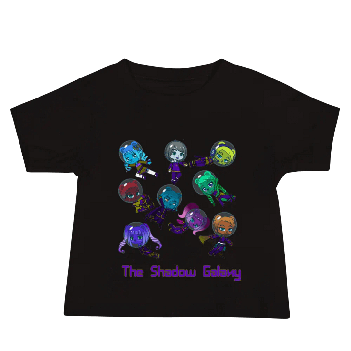 The Shadow Galaxy (Floating Shadow Bears) - Baby short sleeved tee product image (2)