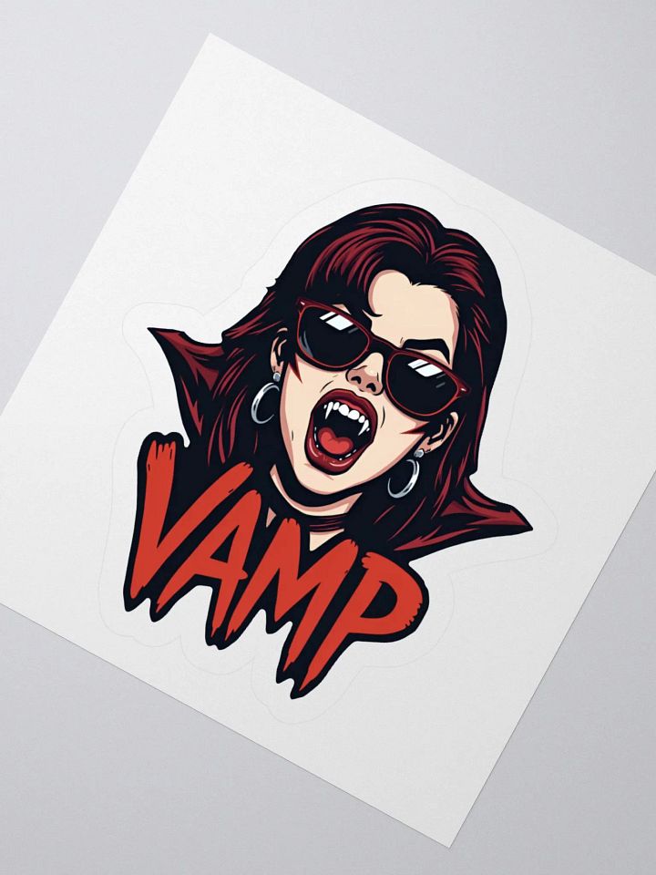 VAMP Kiss Cut Sticker product image (4)