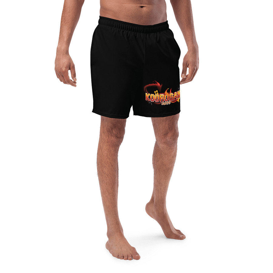 Kooro Red Logo Swim Trunks product image (1)