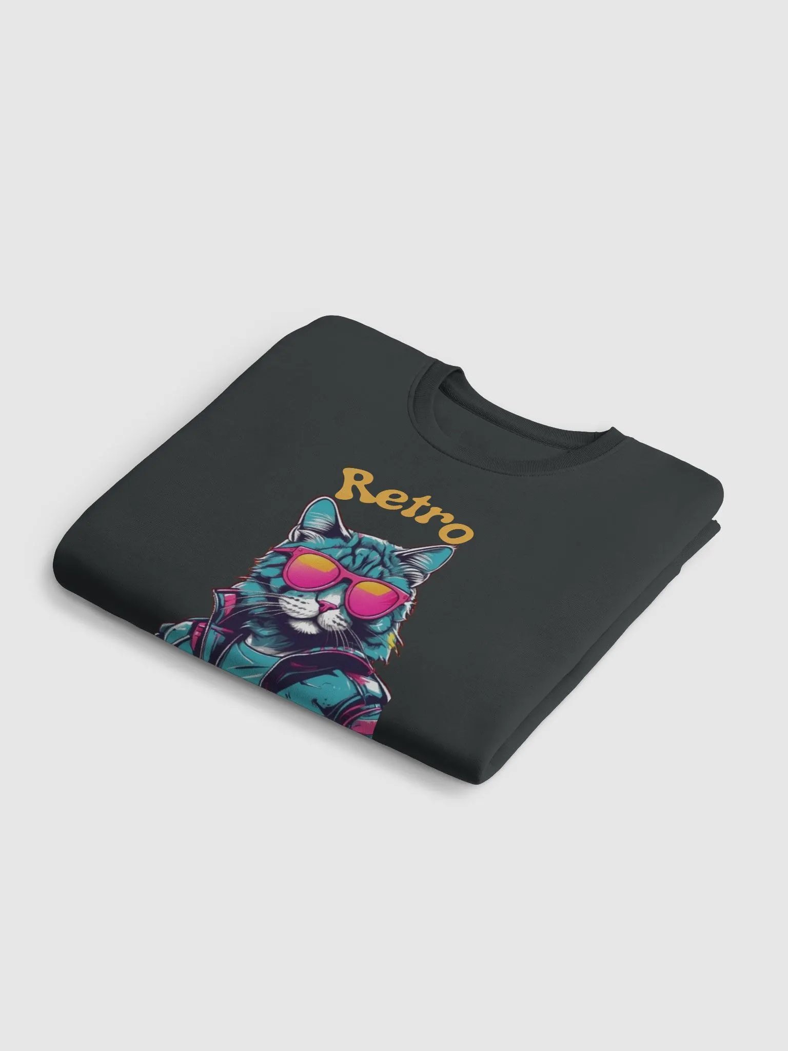 'Retro Vibes Stanley/Stella Unisex Eco Sweatshirt! product image (6)