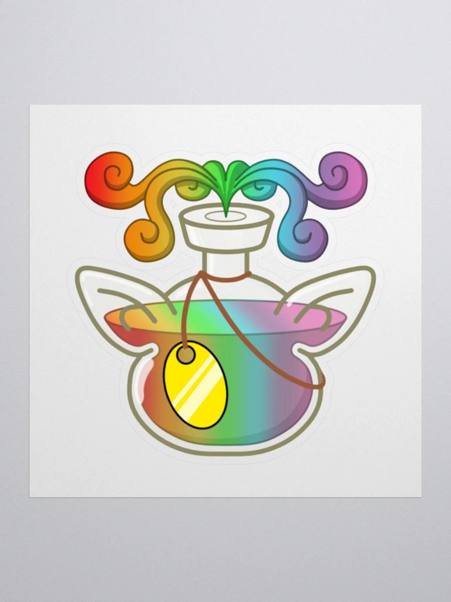 GoldFaencyPotion Sticker product image (1)