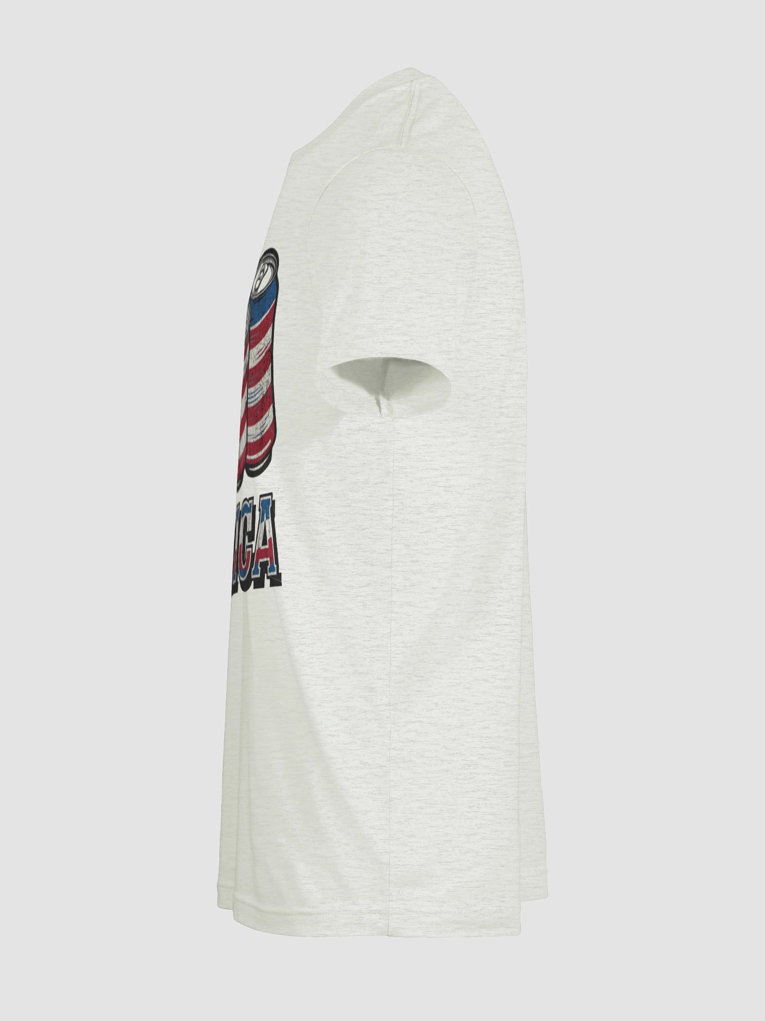 Patriotic 'MERICA' Beverage Can T-Shirt product image (121)