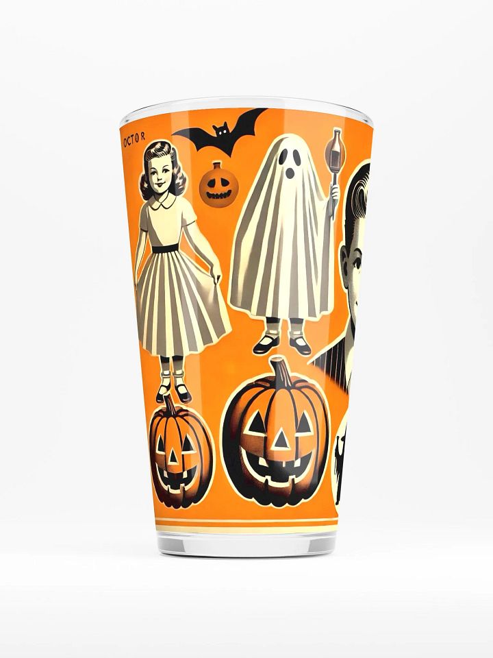 Happy Vintage Halloween Pint Glass product image (2)