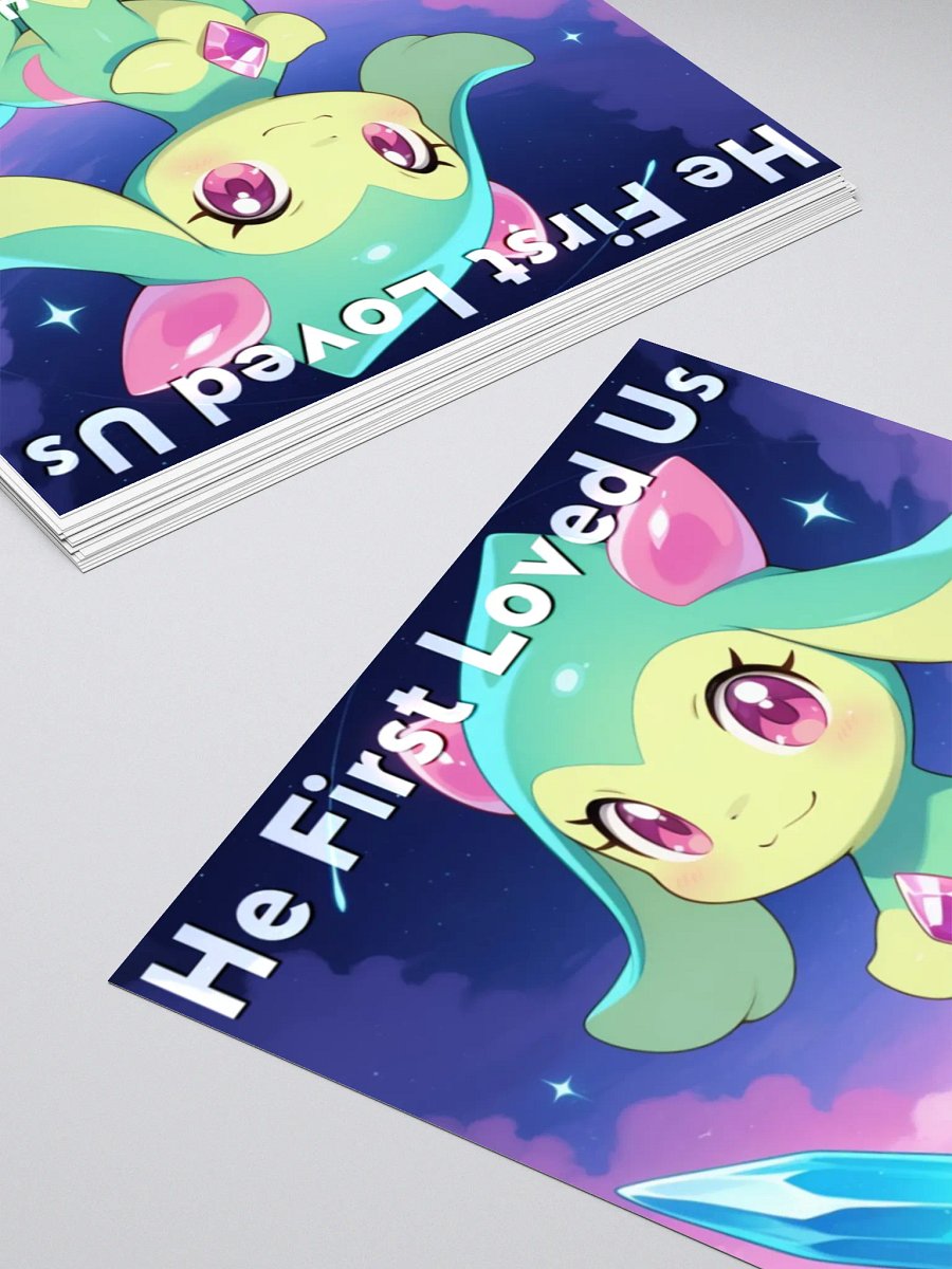 Bible Cuties Rebekah - He First Loved Us Sticker product image (7)
