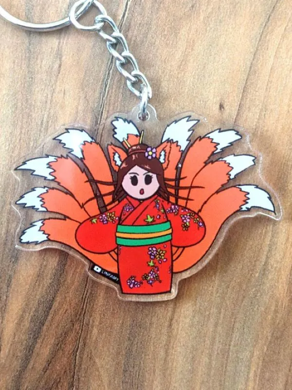 Nine-Tailed Fox Charm product image (1)