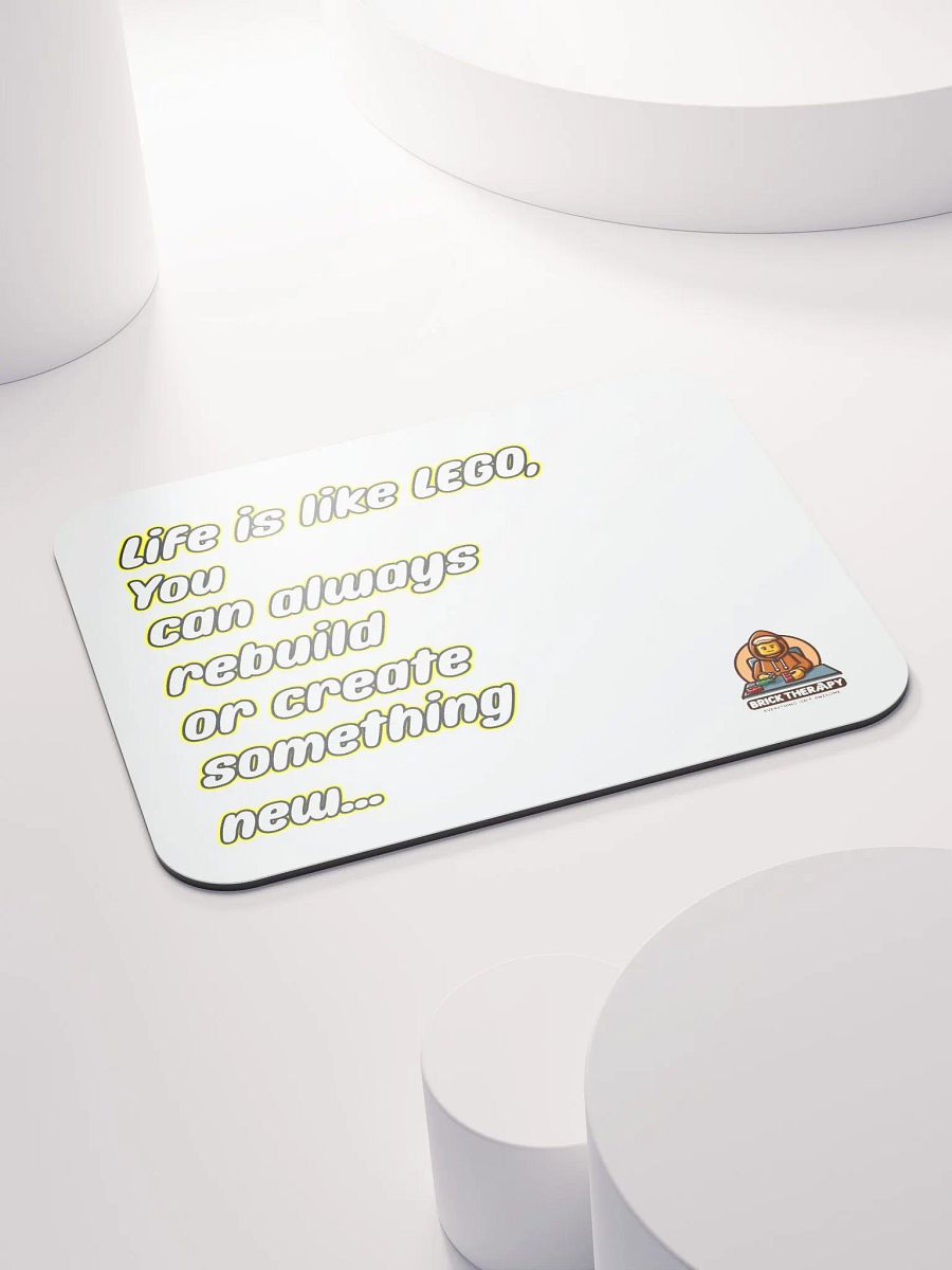 Life is like Lego Mouse Mat 2 product image (4)
