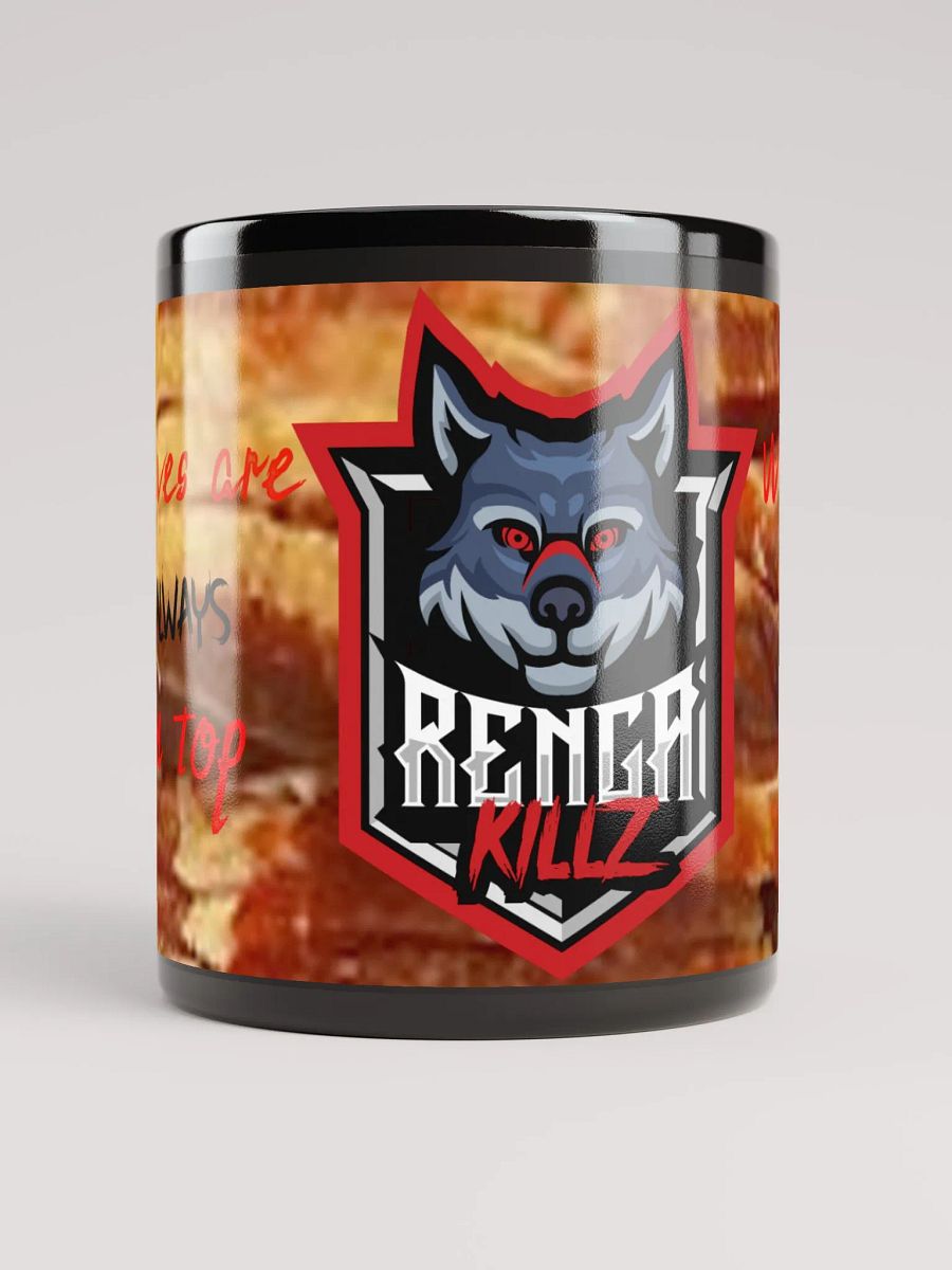 Wolves are always on top bacon mug product image (10)