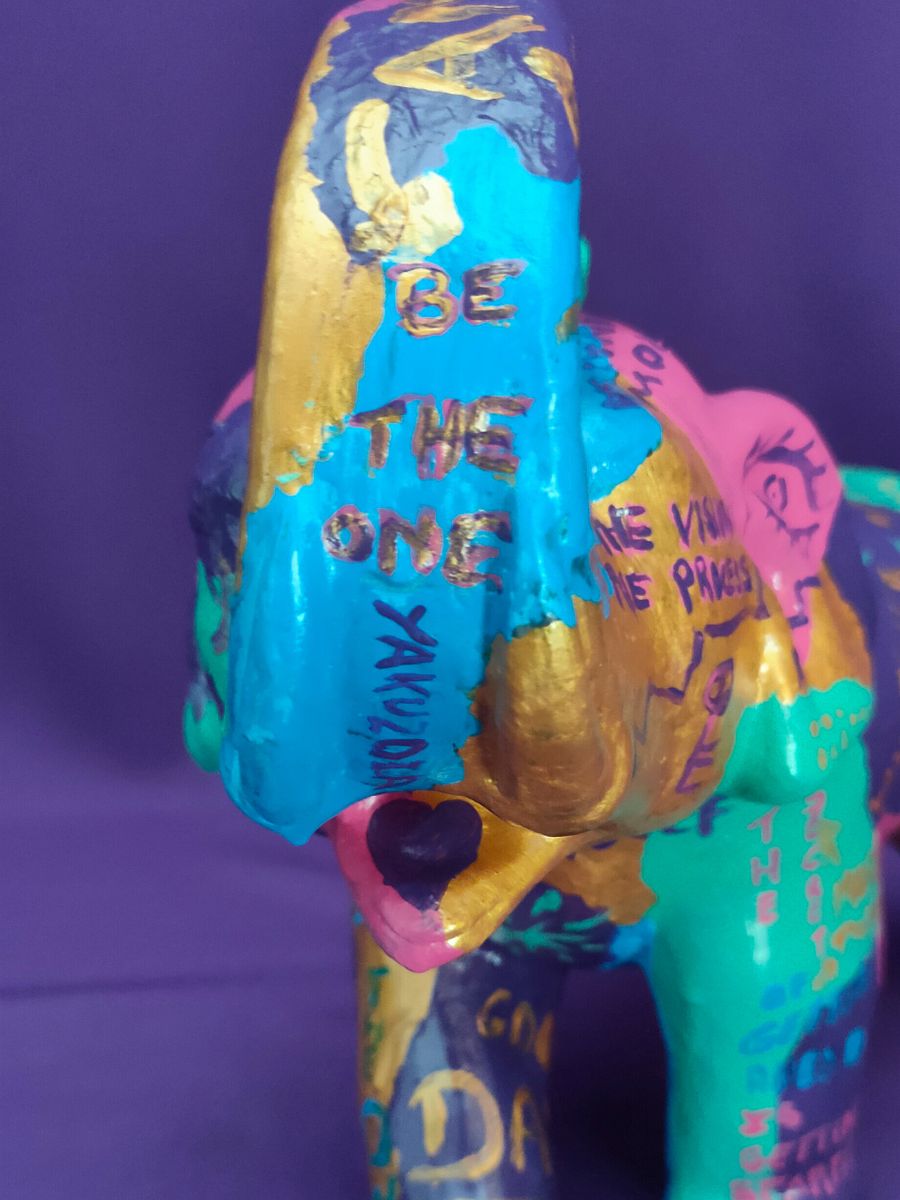 Estátua de Elefante em Cerâmica Exclusiva - Arte Única para Inspirar e Decorar product image (3)
